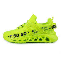 2021 New Products Listed in Summer Authentic Chinese Couple Net Red Shoes Outdoor Leisure Sports Fluorescent Green Elevated