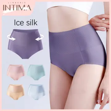 Ultra Slim Tummy Control Hip Lift Panties for Women Summer Seamless Ice  Silk ~