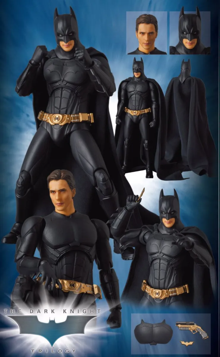 Fastshipment MAFEX 049 Batman BEGINS SUIT The Dark Night Mô Hình Hành Động  PVC Đồ Chơi Mô Hình Sưu Tập 17Cm 