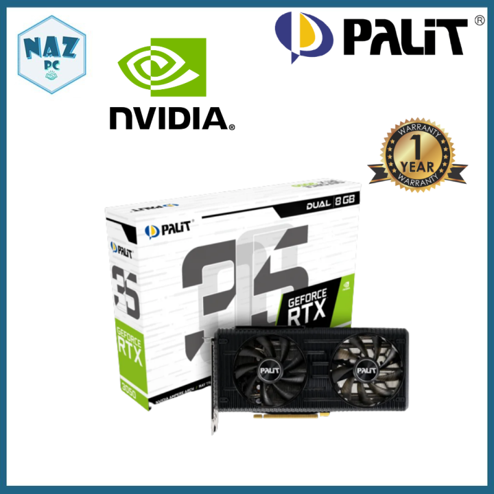 PALIT RTX 3050 DUAL 8GB GDDR6-GPU | Lazada PH