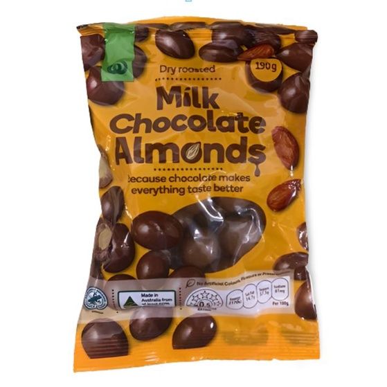 Woolworths Dry Roasted Milk Chocolate 190g Lazada Ph 