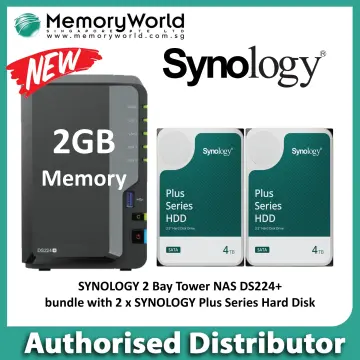 Synology DS224+ NAS 2Bay DiskStation 2xGbE % %