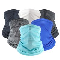 Ice silk Breathable Face Mask / Dust Wind UV Sun Protection Bandana / Neck Gaiter / Women Men Face Scarf / Tube Headwear / Neck Cover / Face Cover for Sun Hot Summer Cycling Motorcycle Hiking Fishing