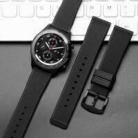 yiqtft 22mm Silicone Watch Strap for Seiko Skx for Omega Samaung S3 Galaxy Watch 46mm Huawei Watch GT 2 46mm Classic Sport Bracelet