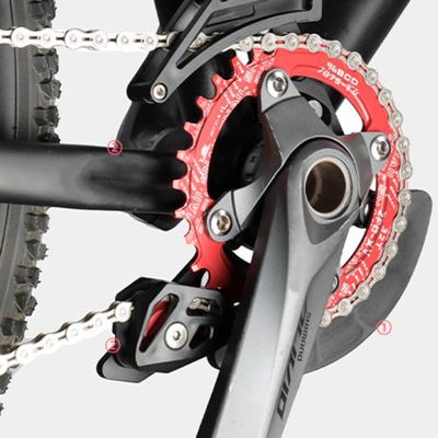 DEEMOUNT Mountain Bike Large Plate Chain Stabilizer Soft Tail Speed Descent Car Chain Guide Chain Drop Prevention Device Black Suitable for Iscg-03/05Bb