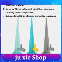 JuXie store 6pcs Plant Flower Auto Drip Irrigation Watering Kit System Garden Tools Bottle Waterer Dripper Self Plants Flower