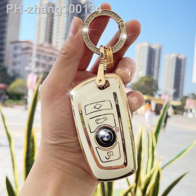plating-tpu-car-key-case-shell-cover-fob-for-bmw-1-3-4-5-7-series-f10-f11-f20-f30-f34-x1-x3-f25-x4-x5-x6-x7-keyring-accessories