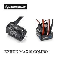 Hobbywing Combo ไม่มี MAX10 60A วงจร ESC ไร้ถ่าน3652SL G2 3300KV 4000KV 5400K V มอเตอร์ไม่มีแปรง Kalis Air untuk 1:10 Kereta