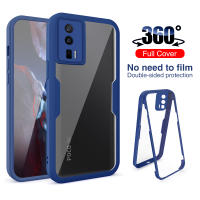 360เต็มรูปแบบปกป้องหน้าจอสองด้านเคสสำหรับ Xiaomi Poco F5 Pro กันกระแทกฝาครอบแบบใสกันกระแทก360รุ่นที่สี่เปลือกเต็มสำหรับ F5 Poco 5G PocoF5 F5Pro Note 12 Turbo K60 K60 Pro