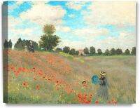 ป๊อปปี้ที่อาร์เจนตินา1873 Claude Monet ขั้นตอนก่อนทำศิลปะศิลปะบนผนังผ้าใบ Giclee สำหรับ20x16การตกแต่งบ้าน