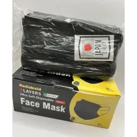 โปรโมชั่น Flash Sale : พร้อมส่งในไทย 1กล่อง50ชิ้น แมสมินิมอล ( สีดำ/ทอง ) mask หน้ากากอนามัย 3 ชั้น แมสสีรุ้ง สีคุมโทน งานดี งานหนา แมสผู้ใหญ่