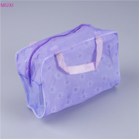 ?【HOT SALE】MUXI 1PC กันน้ำ PVC แต่งหน้าเครื่องสำอางกระเป๋าเดินทางกล่องเก็บของผู้หญิง Make up Pouch