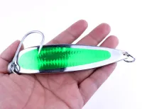 1pcs Big Spoon Lures Deep Sinking Fishing Lures Metal Spoon Bait 135g 9/0 Single Hook Sea Fishing Tackle