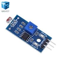 【▼Hot Sales▼】 ORQAQ9 MALL Greatzt ตรวจจับความสว่างโมดูลต่อต้านความเข้มของแสงสำหรับ Arduino