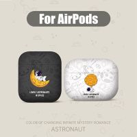 Cover for AirPods 3 3rd Generation Case for AirPods Pro 2 Case for Airpod pro 2 3 Astronaut Moon Cute Funda Air Pods 3 2 Coque