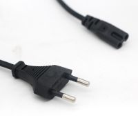 2 Pin Prong EU Cable Power Supply Cord Console Cord C7 Cable Figure 8 Power Cable For Samsung Power Supply XBOX PS4 Laptop