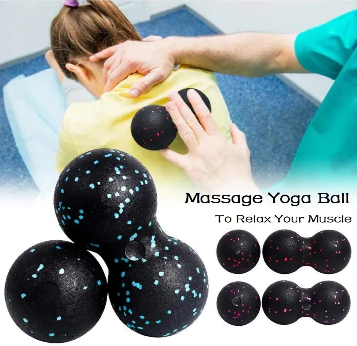 Peanut Ball Fascia Ball Set EPP Massage Tool Training Deep Tissue Myofascial Trigger Point Release Lacrosse Muscle Roller Massager