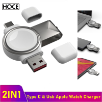 HOCE แผ่นชาร์จไร้สายแม่เหล็กสำหรับ Apple Watch,แท่นชาร์จไร้สายฮ็อตเซลสำหรับ iPhone I Watch ซีรีส์6 5 4 3 2 1