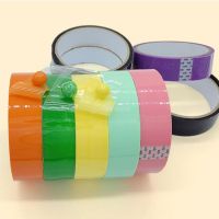 ✻ Multi Sticky Ball Rolling Tape Creative Colored DIY Crafts Educational Decorative for Relaxing Gifts 3.6/4.8/7.2cm
