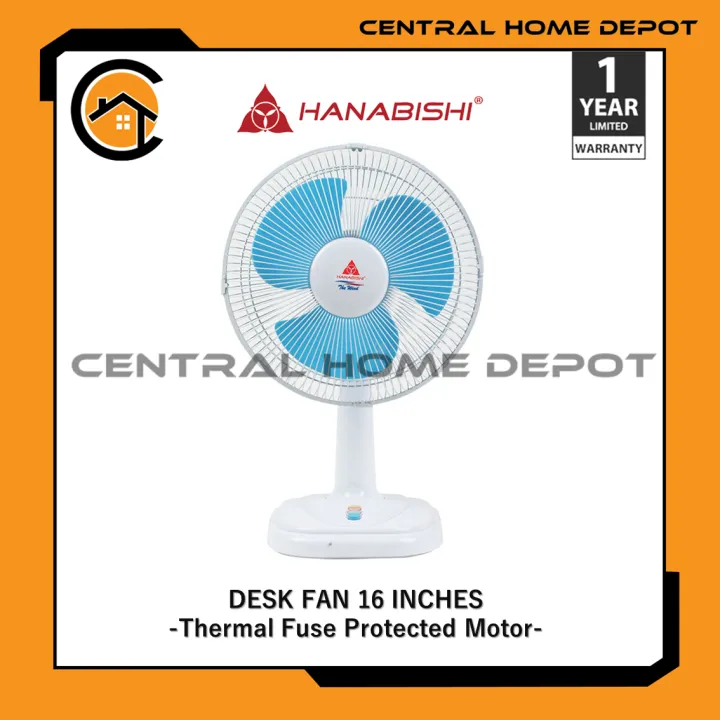 Hanabishi Desk Fan / The Wind 16T Lazada PH