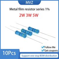 Metal film resistor series 1 2W 3W 5W Watt 47R 51 56 62 68 75 82 R 91 100 120 150 160 180Ohm 200 220 240 270 300 330 360 Ohm