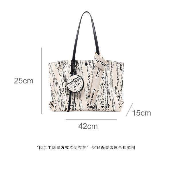 mlb-official-ny-high-end-tote-bag-female-new-bag-large-capacity-fashion-commuter-bag-one-shoulder-armpit-bag-big-bag-diy