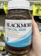 Dầu cá Blackmore Fish oil 1000mg 200v