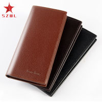 SZWL Men Business Casual Long Wallet Portable Multifunctional Purse