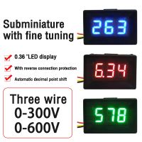 【LZ】☬◐❉  Digital LED Voltage Meter Voltage Indicator Voltímetro Painel Meter Voltage Tester DC 0-600V 0-300V 036   056