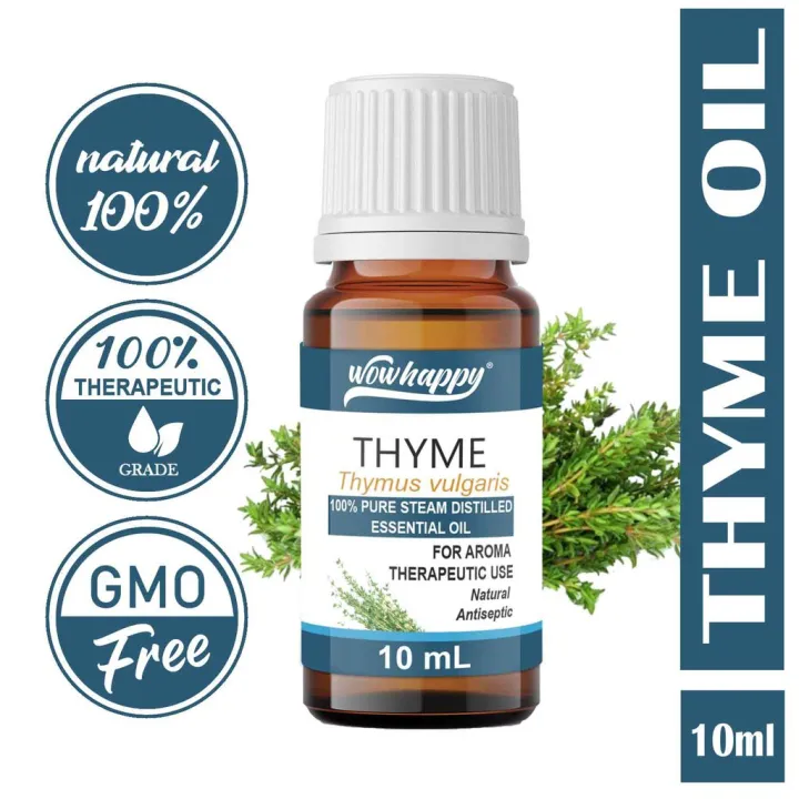 Wowhappy 100 Pure Thyme Essential Oil Theapeutic Grade Lazada PH