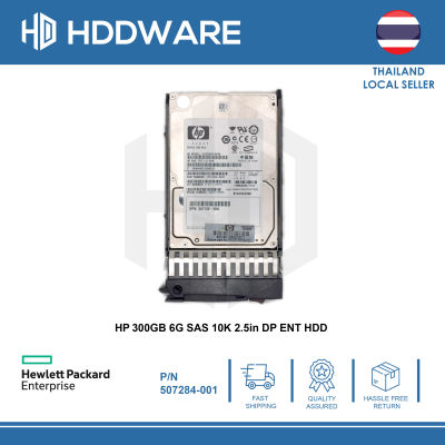 HP 300GB 6G SAS 10K 2.5in DP ENT HDD // 507127-B21 // 507284-001