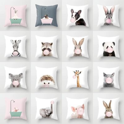 【CW】 Elife 45x45cm Polyester Cotton Decoration Car Cushion Cover Sofa Throw Pillowcase