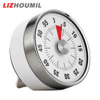 LIZHOUMIL เครื่องจับเวลาแม่เหล็กทรงกลมพร้อมขายึดแกดเจ็ตสำหรับครัวการจัดการเวลาสำหรับทำอาหารอบเรียนทำอาหาร