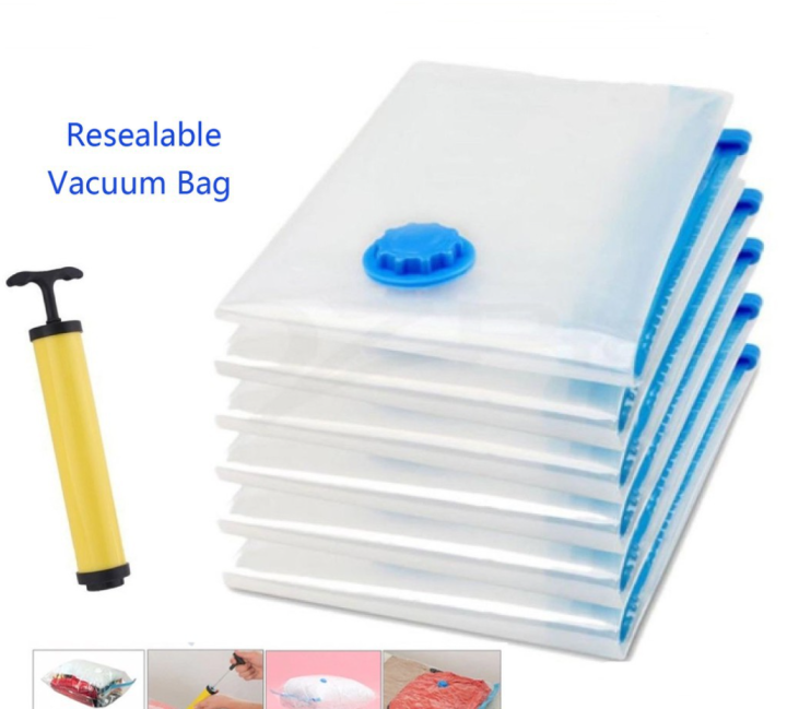 Vacuum Storage Clothes Suction Compressed Bag Travel Saving Space