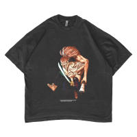 เสื้อยืดโอเวอร์ไซส์เสื้อยืด ขนาดใหญ่ พิมพ์ลายอนิเมะ Yuta Okkotsu Jujutsu Kaisen S-5XL