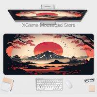 ญี่ปุ่น Mt. Fuji Mouse Pad เครื่องเกม XL Custom Home แผ่นรองเมาส์ใหม่ แผ่นรองเมาส์ XXL แผ่นรองแป้นพิมพ์ พรมยางธรรมชาติอ่อนนุ่ม แผ่นรองเมาส์คอมพิวเตอร์