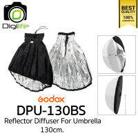 Godox DPU-130BS 130 cm. Silver-Black Reflector Diffuser For Umbrella ดิฟฟิวเซอร์สะท้อนแสง สีเงิน-ดำ (For UB-130D )