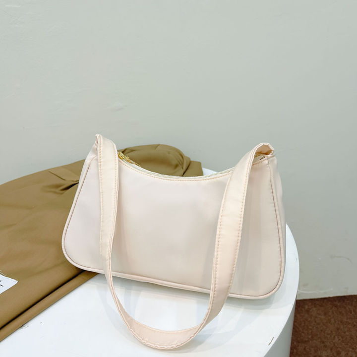 กระเป๋าถือกระเป๋าแบบหนีบแขนผู้หญิง-กระเป๋าถือกระเป๋าถือกระเป๋าถือแฟชั่นสีพื้นกระเป๋าเงินสะพายไหล่