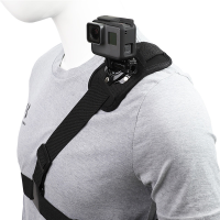 360 ° สายคล้องไหล่ Mount Chest Harness Adapter สำหรับ GoPro Hero 11 10 9 8 7 6 5 4 3 + 3 Black Edition Xiaomi Yi-glsunjugdd