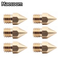 【LZ】 10pcs 3D Printer Nozzles MK8 Brass Nozzle  M6 Threaded Extruder Print Head 1.75mm for A8 MK8 Creality CR-10 Ender 3v2 3D Printer