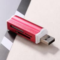 USB2.0 4 In 1อ่านการ์ดความจำหลายสำหรับ SD/SDHC/Mini SD/MMC/บัตร TF/MS