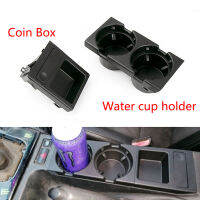 Car Center Console Water Cup Holder Beverage Bottle Holder Coin Box for Bmw 3 Series E46 318 320 325 330 1998-2008