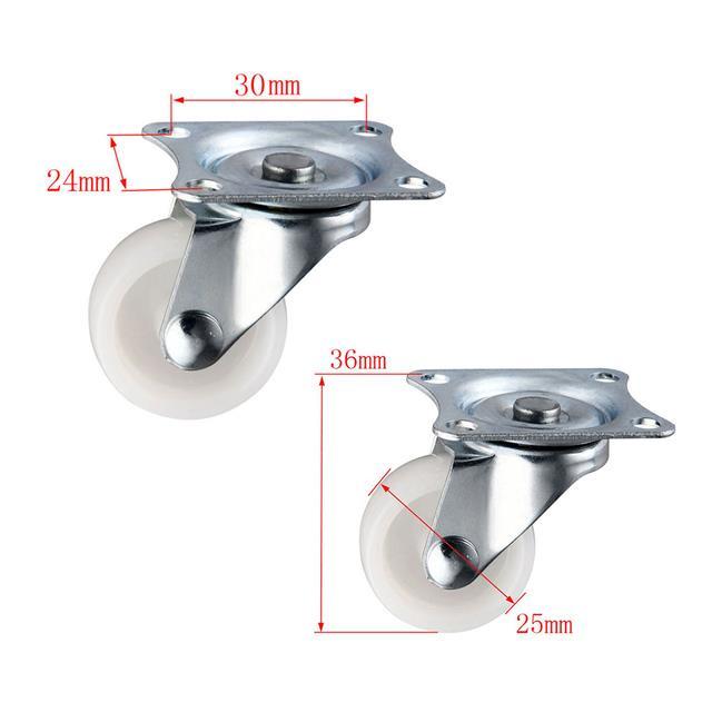 25mm-furniture-casters-stroller-wheel-swivel-caster-with-rubber-mount-ball-bearing-wheels-heavy-wheel-household-accessory