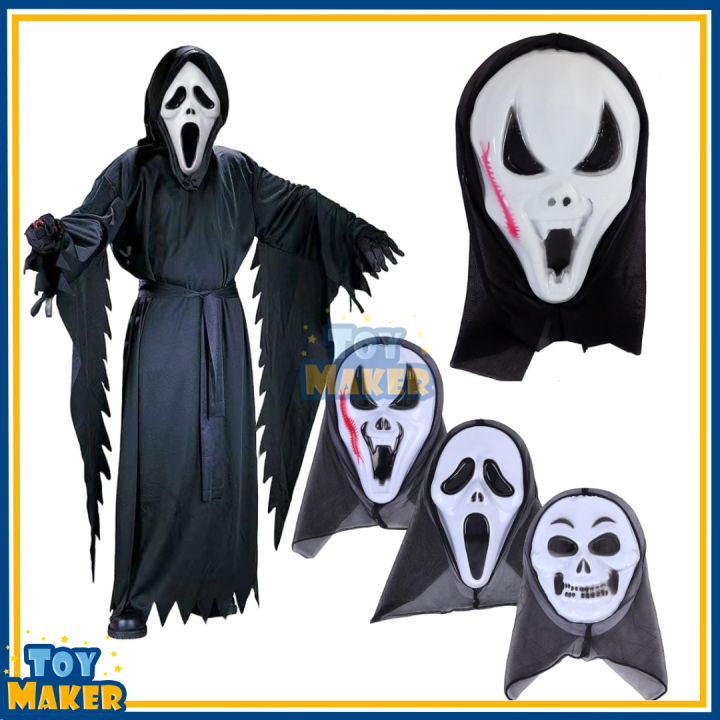 Halloween party horror masks ghost demon witch vampire screaming mask ...