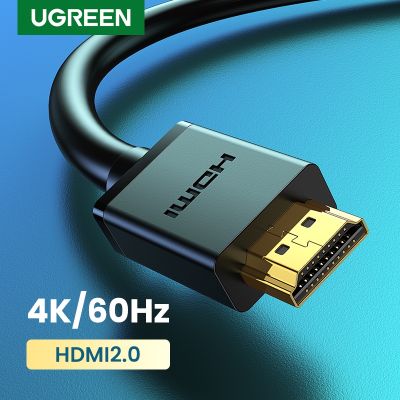 Ugreen Kabel HDMI Kecepatan Tinggi untuk Xiaomi Mi Box PS4 HDMI Splitter HDMI Kabel Sakelar 1M 2M Port Berlapis Emas 4K 1080P 3D Kabel HDMI