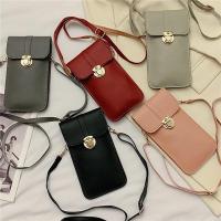 Feng Qi shop AISHOPPINGMALL Fashion Women Crossbody Cell Phone Bags Vintage Women PU Leather Shoulder Bag Mini Mobile Phone Bag Handbag