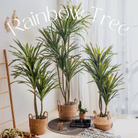 [พร้อมส่ง]??RAINBOW TREE ต้นเข็มสามสีปลอม งานเหมือนจริงสวยมากๆ แต่งบ้านมินิมอล ดูดีไม่ซ้ำใคร