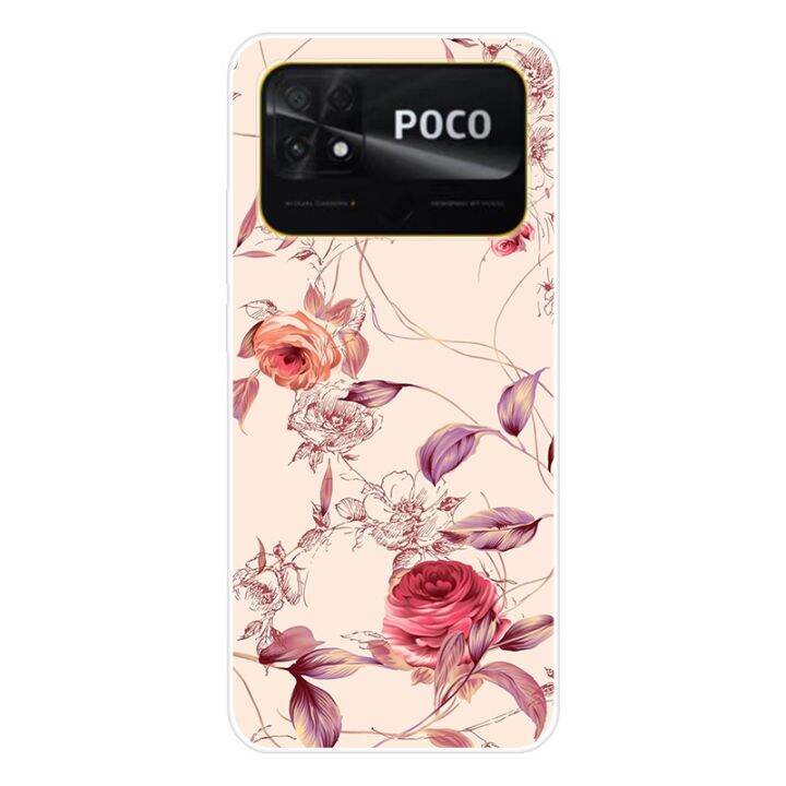 xiaomi-poco-ปลอก-c40ซิลิโคนการ์ตูนน่ารัก-xiaomi-poco-c40เคสใส่โทรศัพท์-soft-tpu-cover