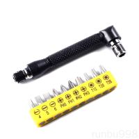 L-shape Wrench Set 10pcs Screw Driver Bits Double Head Screwdriver Rotating Hand Tools Kit runbu998 store