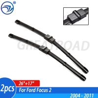 Wiper 4A &amp; 4A Front Wiper Blades For Ford Focus 2 2004 - 2011 Windshield Windscreen Front Window 26"+17"